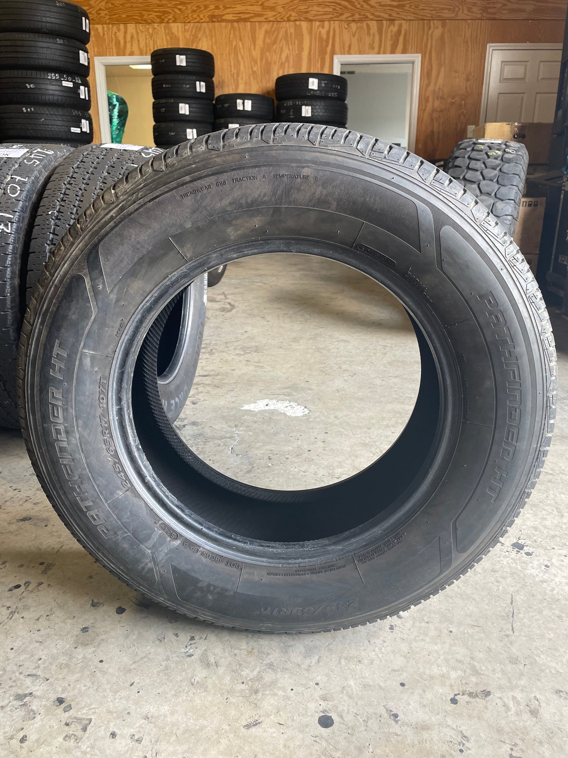 SET OF 3 245/65R17 Pathfinder HT 107 T SL - Used Tires