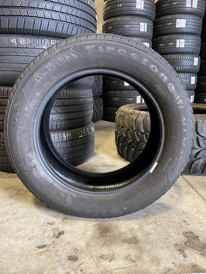 SINGLE 235/55R17 Firestone All Season 99 T SL - Used Tires