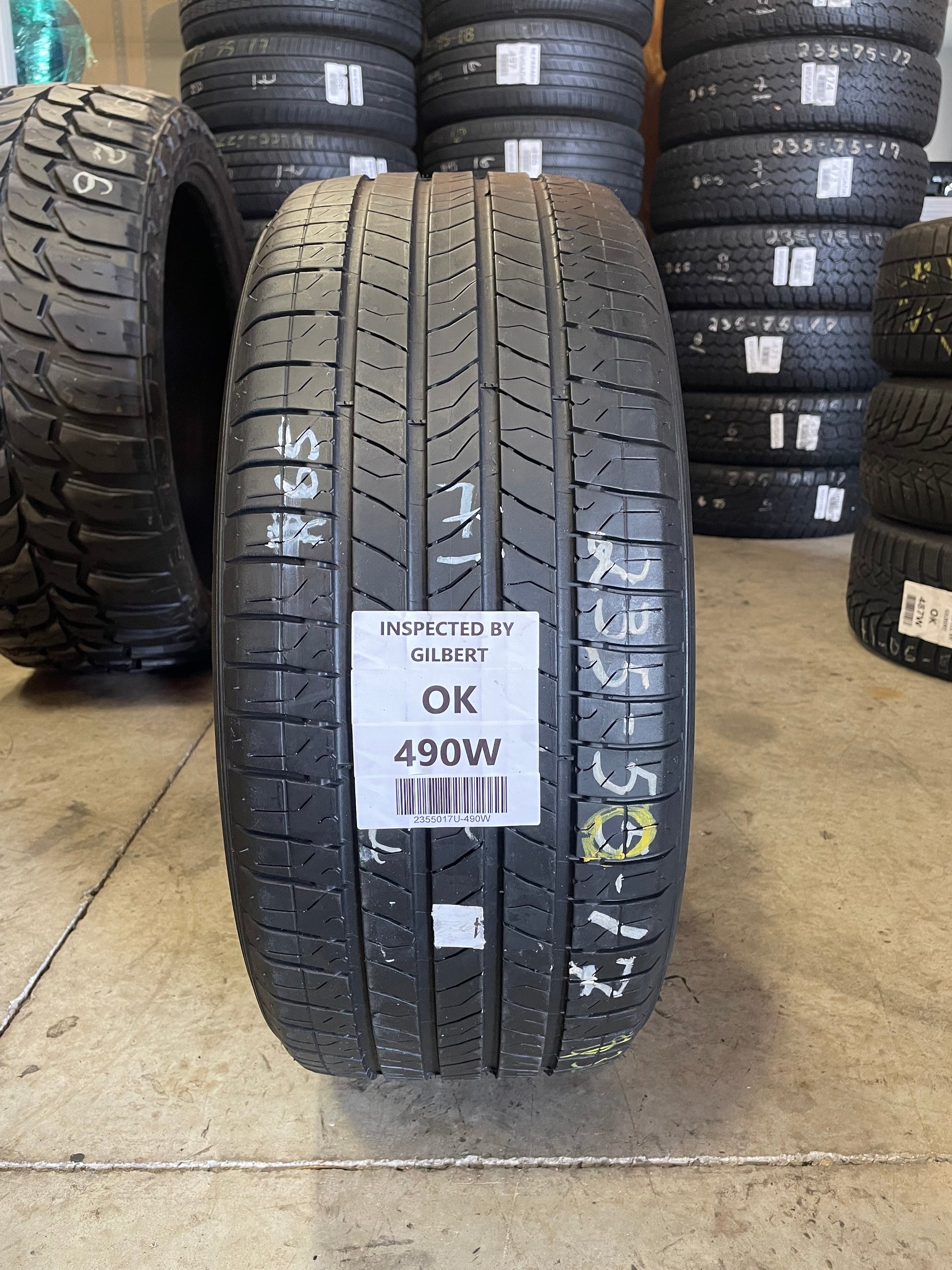SINGLE 235/50R17 Michelin Energy Saver A/S 96 H SL - Used Tires