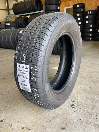 SET OF 4 225/65R17 Firestone All Season 102T SL - Premium Used Tires