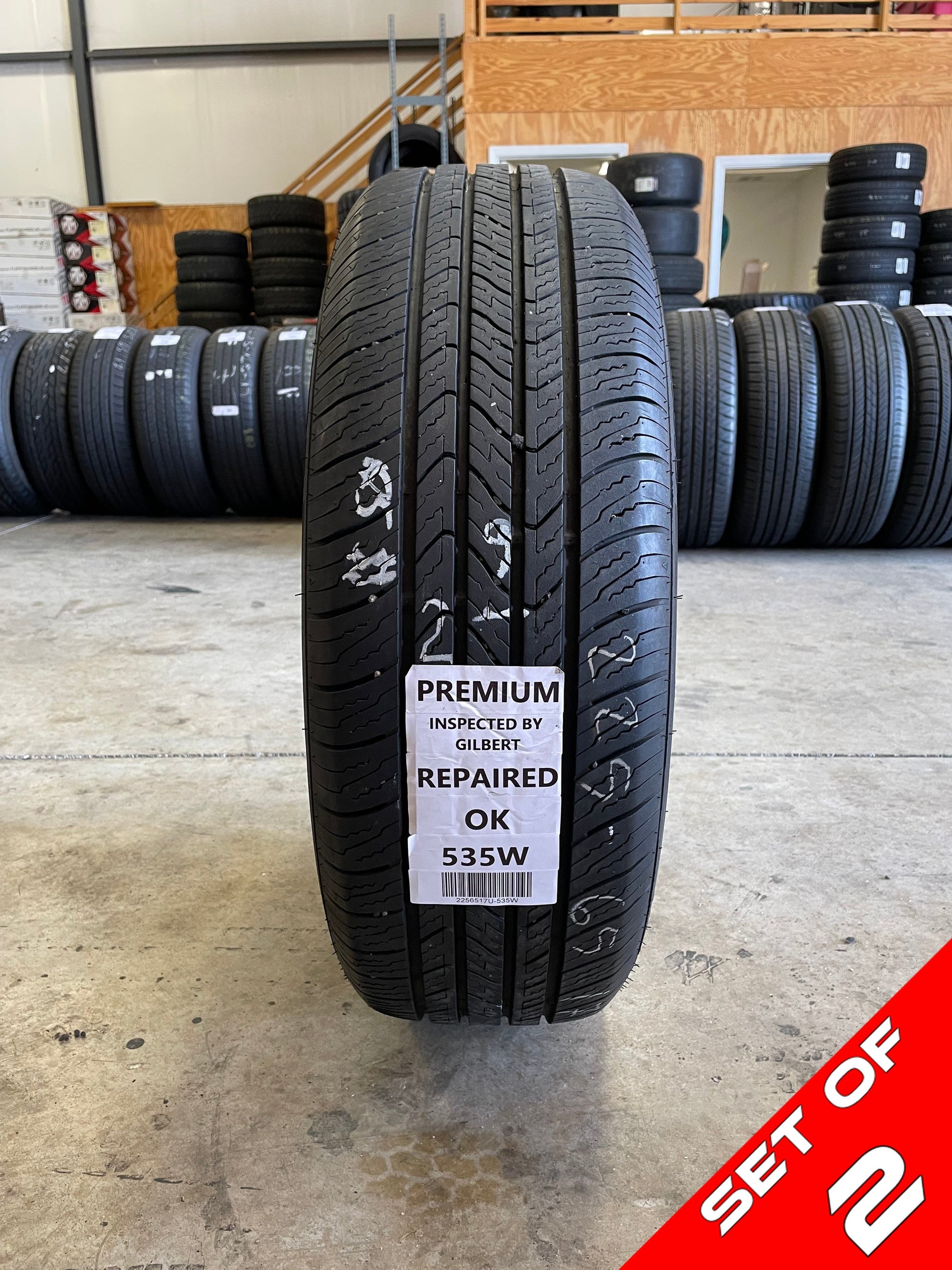 SET OF 2 225/65R17 Primewell All Season 102 H SL - Premium Used Tires