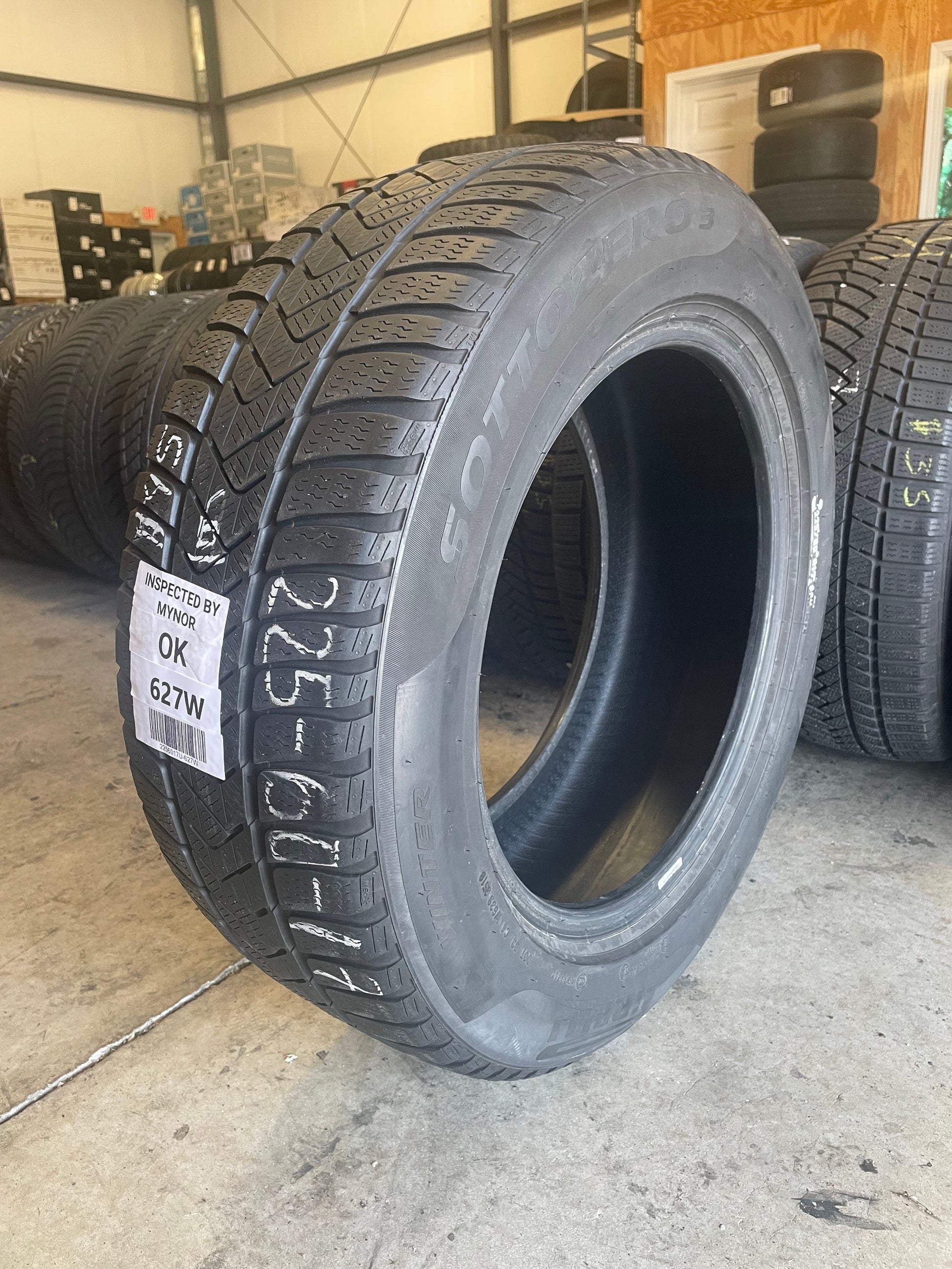 SET OF 4 225/60R17 Pirelli Sottozero 3 99H - Used Tires