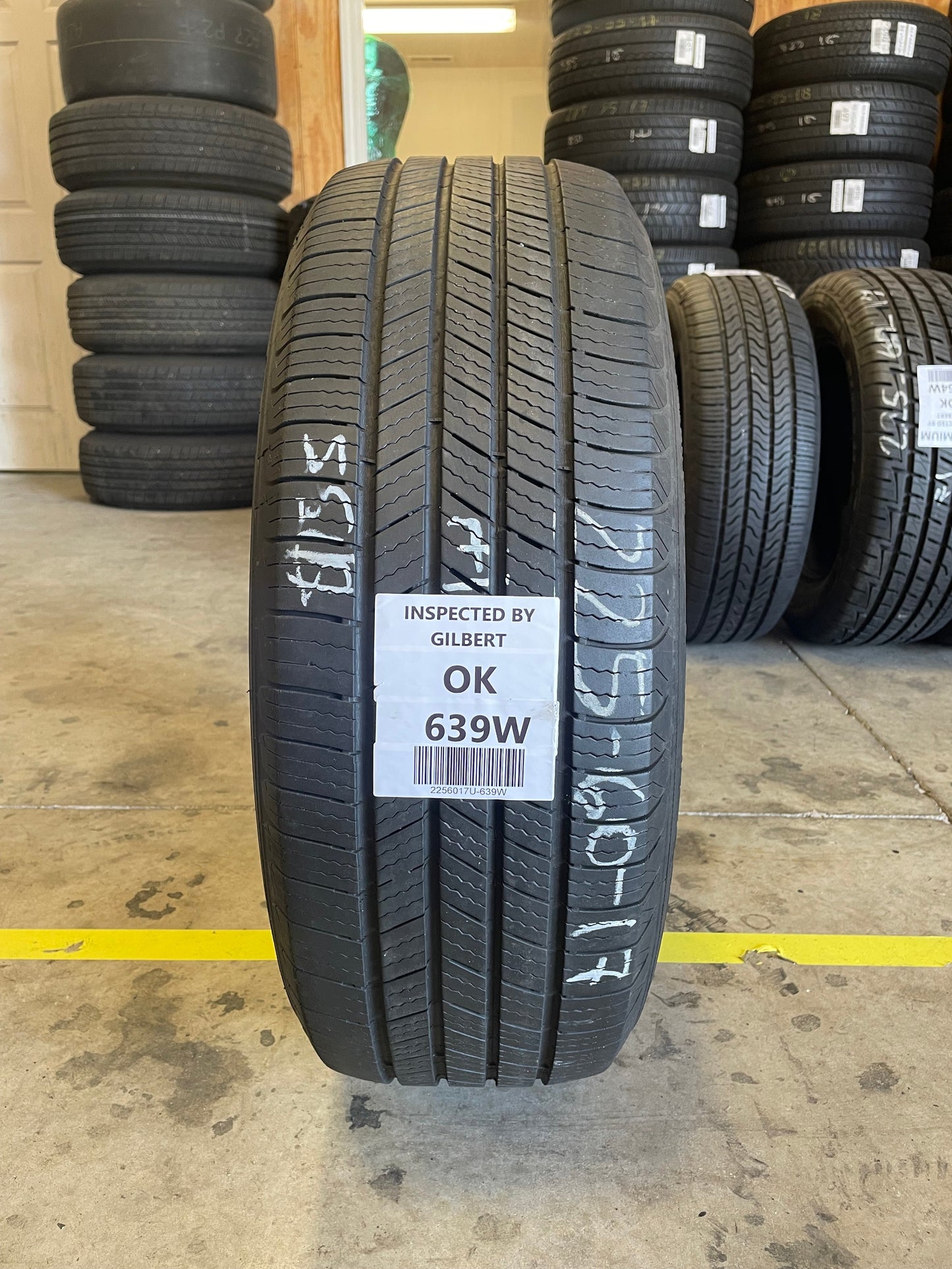 SET OF 2 225/60R17 Michelin Defender 99 T SL - Used Tires