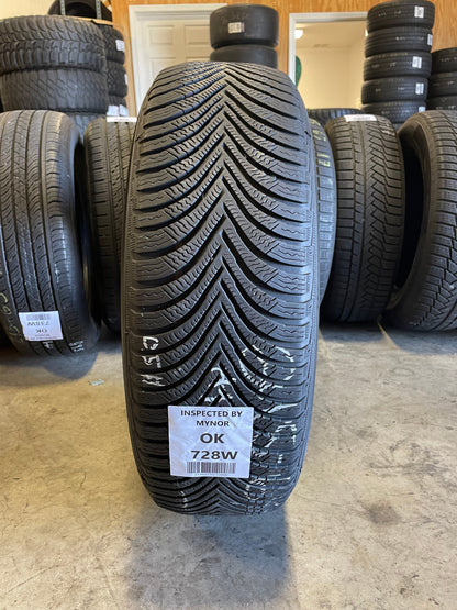 SET OF 4 215/65R17 Michelin Alpin 5 99 H SL - Used Tires