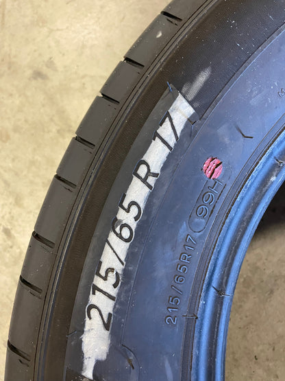 SINGLE 215/65R17 Michelin Primacy All Season 99 H SL - Used Tires