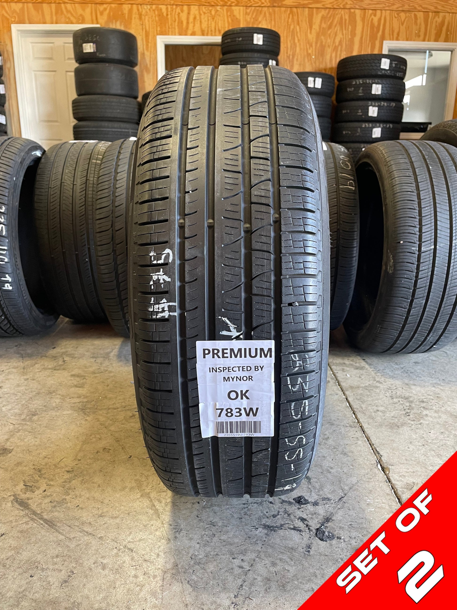 SET OF 2 235/55R19 Pirelli Scorpion Verde Run Flat 101 H SL - Premium Used Tires