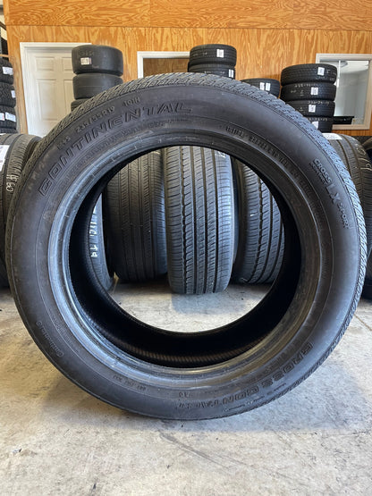 SINGLE 235/55R19 Continental Cross Contact LX Sport 101 H SL - Premium Used Tires