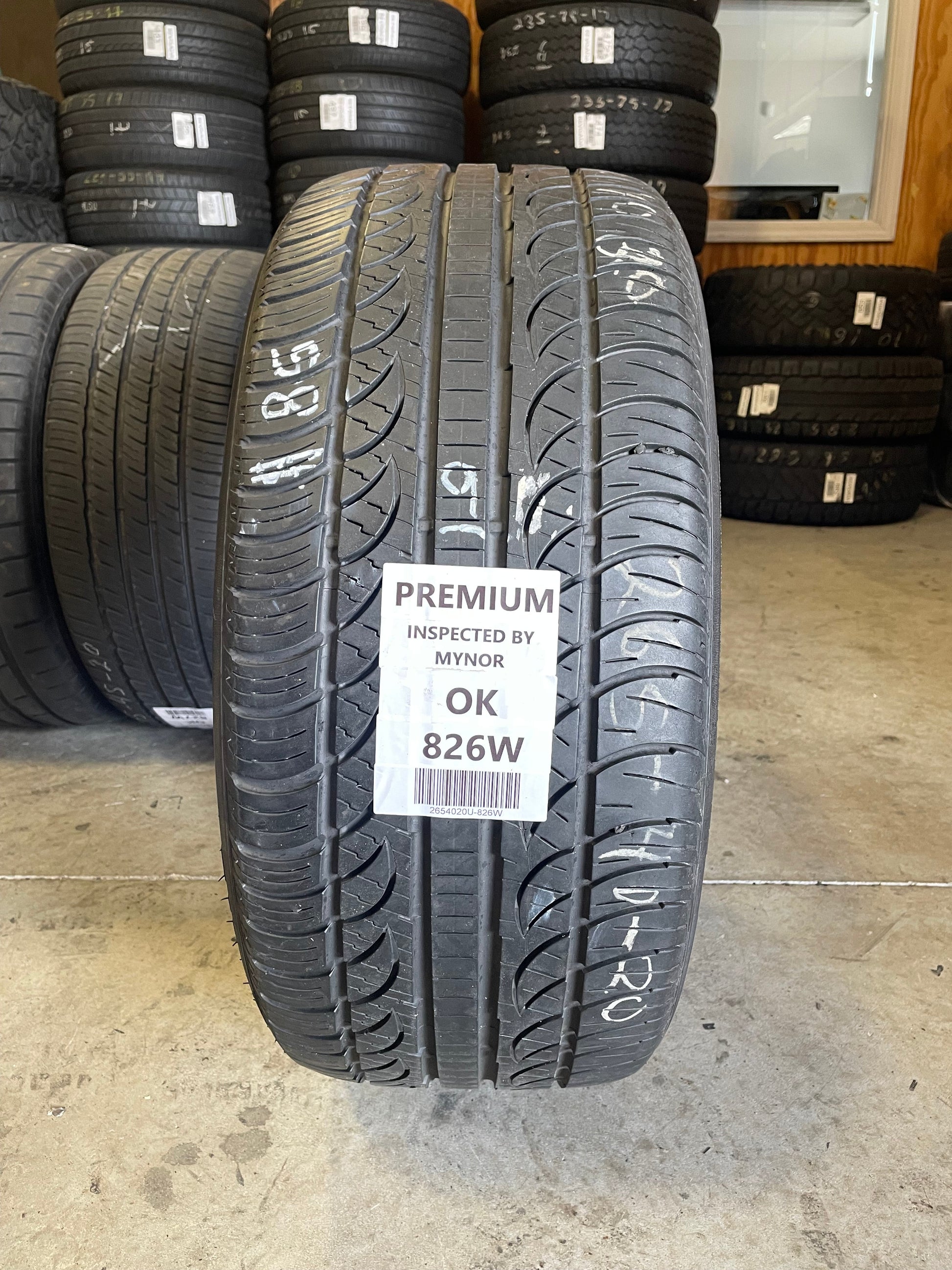 SET OF 3 265/40R20 Pirelli P Zero Nero All Season 104 H XL - Used Tires