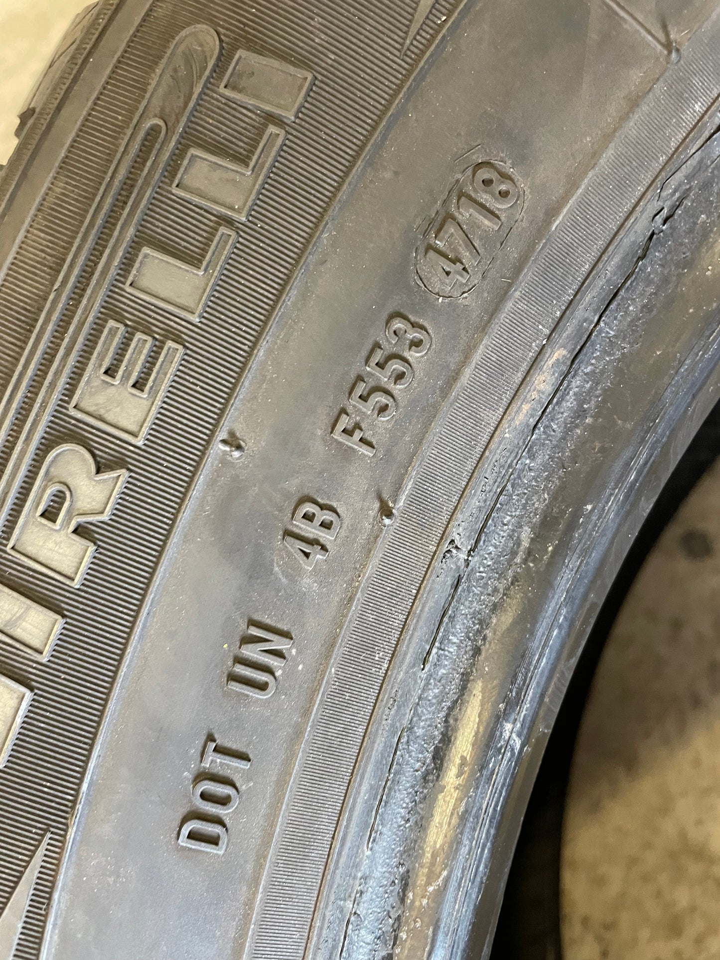 SET OF 3 275/55R20 Pirelli Scorpion STR 111 H SL - Used Tires