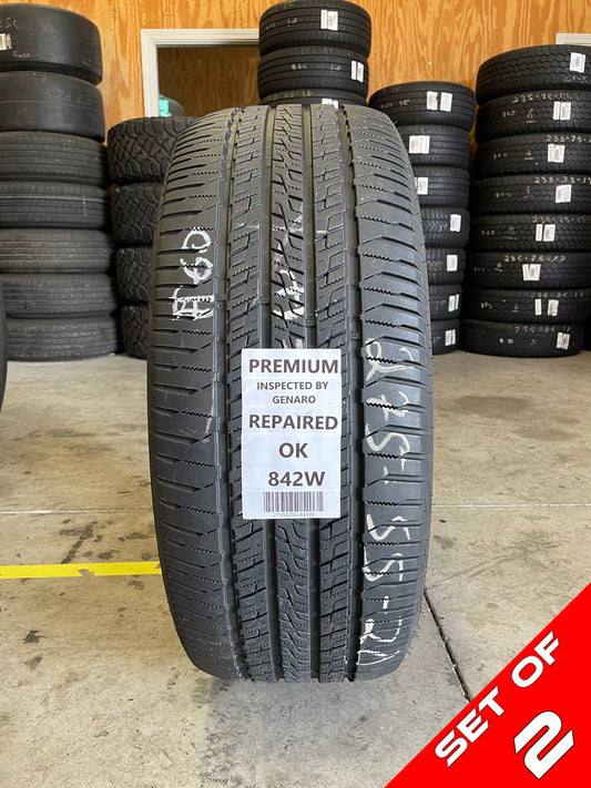 SET OF 2 275/55R20 Pathfinder HT 117 T XL - Premium Used Tires