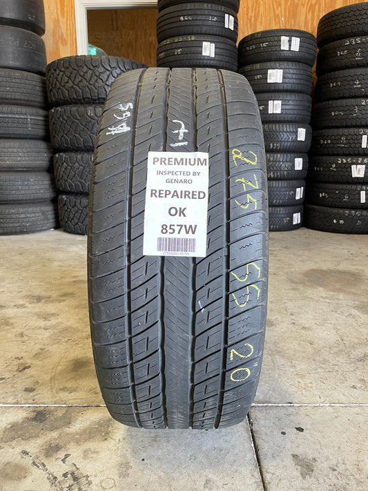 SINGLE 275/55R20 Uniroyal Tiger Paw Touring A/S 113 H SL - Premium Used Tires