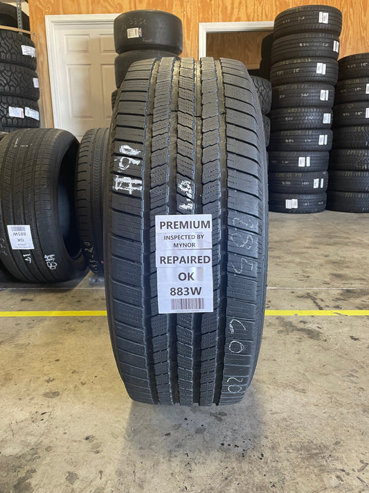 SINGLE 285/60R20 Michelin Defender LTX M/S 125/122 R E - Premium Used Tires