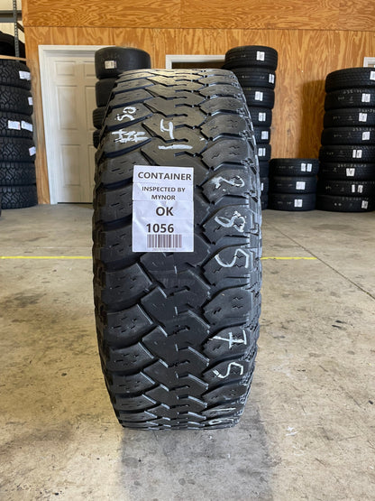 SINGLE 285/75R16 Dunlop Rover M/T Maxx Traction 126/123 P E - Used Tires